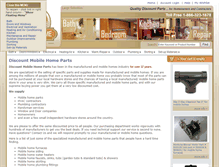 Tablet Screenshot of discountmobilehomeparts.com